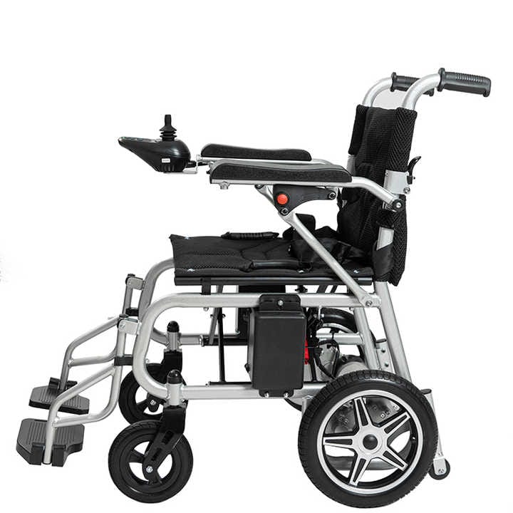 Esleh Indian Power Wheelchair with Flip-Up Armrests & Footrests