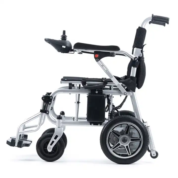 Esleh Indian Power Wheelchair with Flip-Up Armrests & Footrests