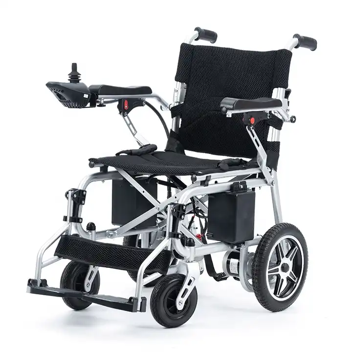 Esleh Indian Power Wheelchair with Flip-Up Armrests & Footrests