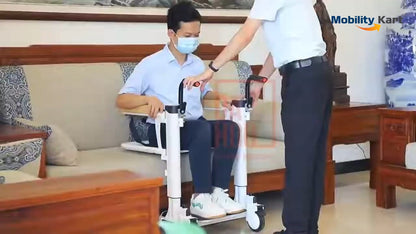 Fast Assemble Aluminum Water Proof Electric Patient Transfer Chair