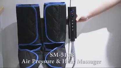 FM-512F | Ankle, Toe and Calf Massager | High grade quality remote function | Best Massage and Heating Therapy