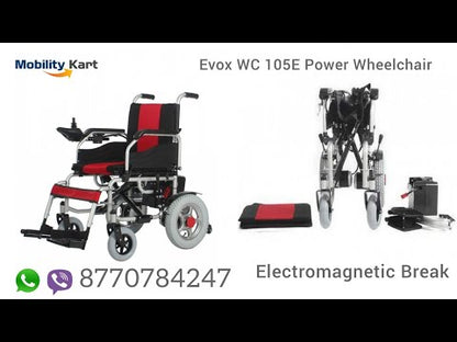 Evox WC 105E Power Wheelchair with Electromagnetic Brake