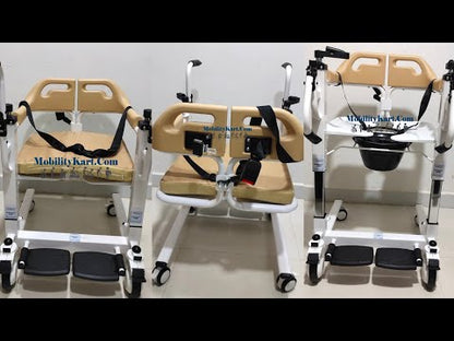 Karma Ryder TC 10 Patient Lift & Transfer Wheel Chair