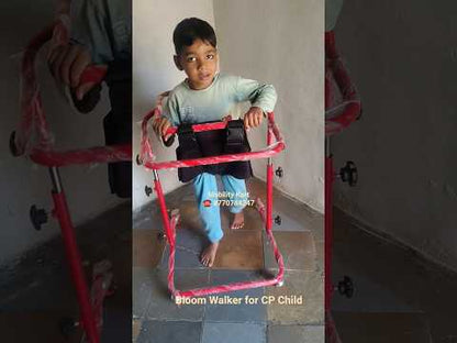 Mobility Kart Bloom Walker Adjustable Height with Wheels for CP Child