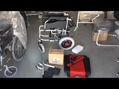 Mobilitykart Basic Power Wheelchair with Electromagnetic Break & Lithium Ion Battery