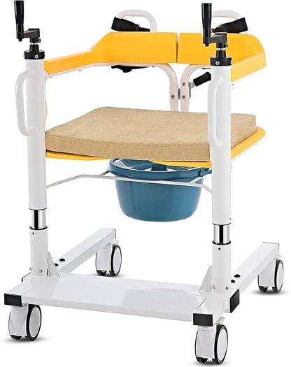 Manual Patient Lift and Transfer Wheelchair