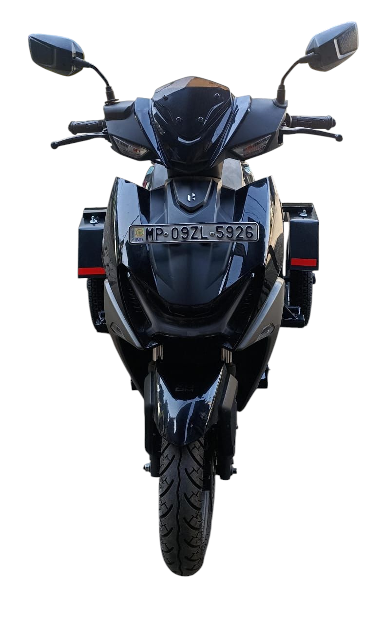 Compact Side Wheel Attachment Kit for Hero Xoom