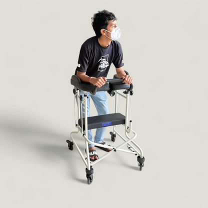 Foldable Standing Walker With Seat