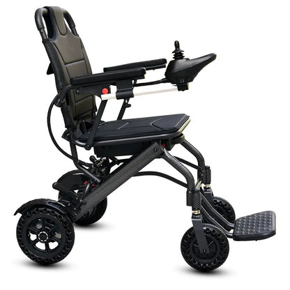 Lightest 16KG Compact Foldable Easy to Carry Electric Wheelchair with Wireless Remote