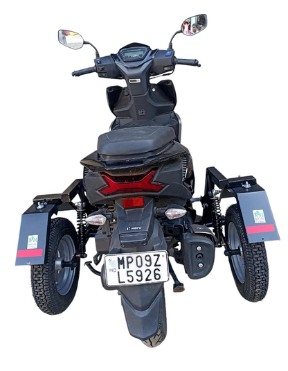 Compact Side Wheel Attachment Kit for Hero Xoom