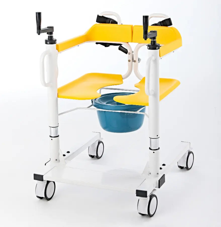 Manual Patient Lift and Transfer Wheelchair