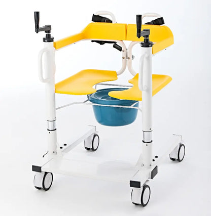 Manual Patient Lift and Transfer Wheelchair
