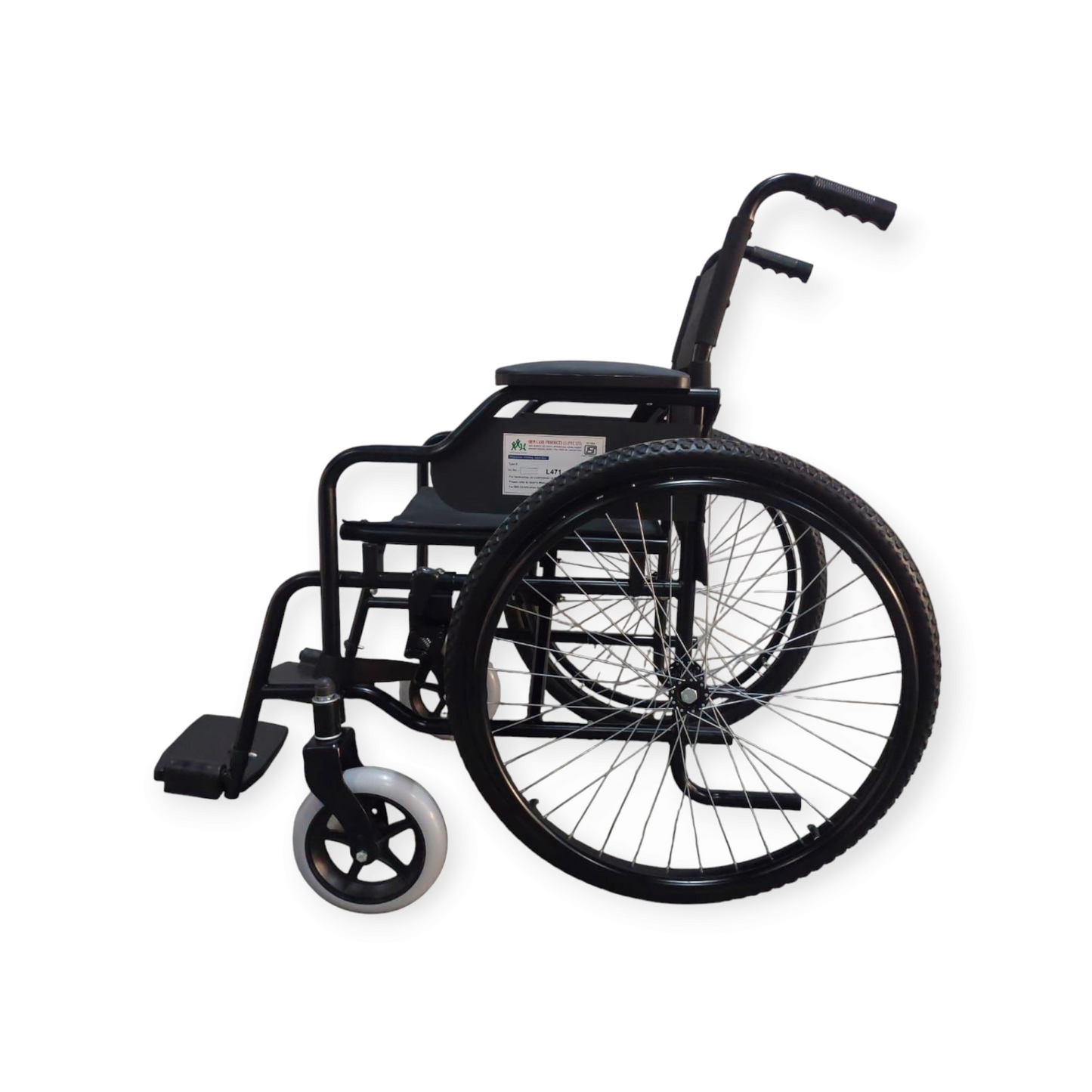 ISI Mark Manual Foldable Wheelchair