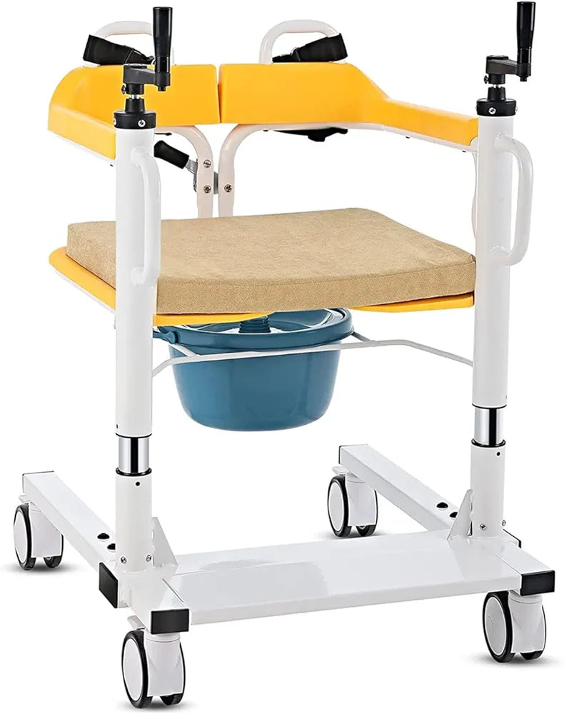 Manual Patient Lift and Transfer Wheelchair
