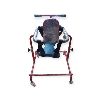 CP Walker Child Height Adjustable Cerebral Palsy Walker with Back Supporting & Comfortable Seat