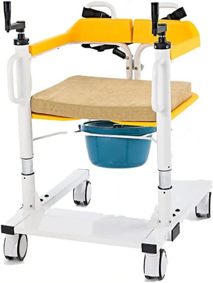Manual Patient Lift and Transfer Wheelchair